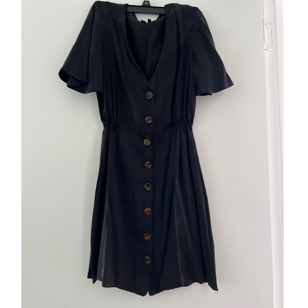 Zara black short dress